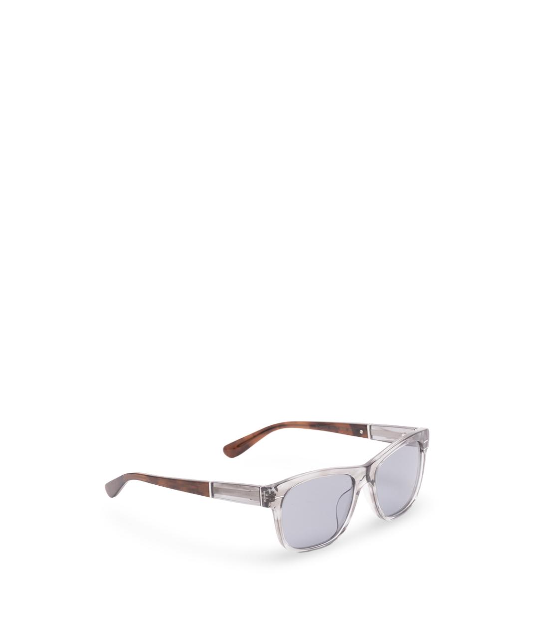 BRUNELLO CUCINELLI Антрацитовые пластиковые солнцезащитные очки, фото 1