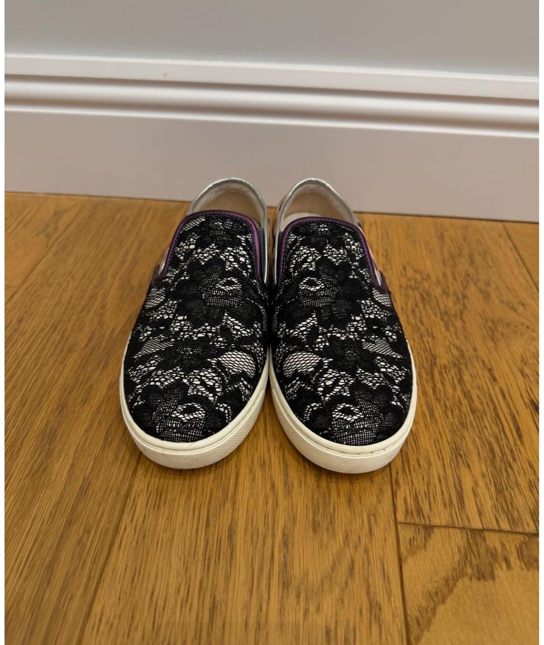 DOLCE&GABBANA Мульти кожаные кеды, фото 2