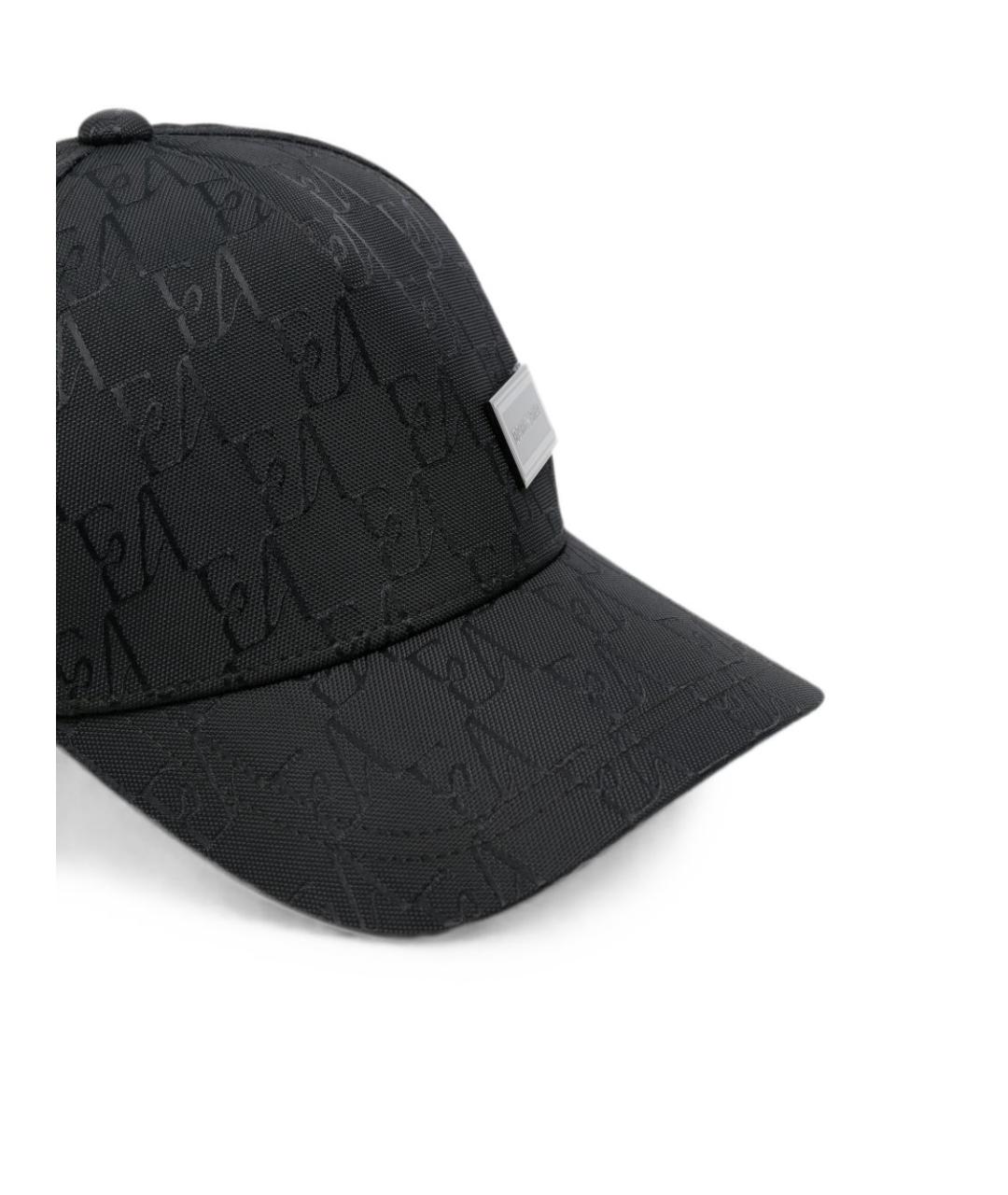 EMPORIO ARMANI Черная синтетическая кепка/бейсболка, фото 2