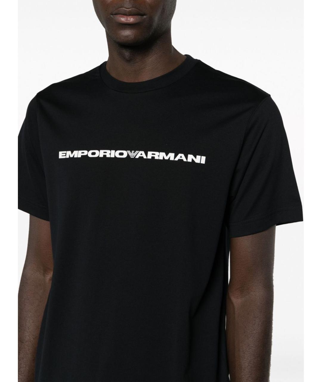EMPORIO ARMANI Мульти хлопковая футболка, фото 5