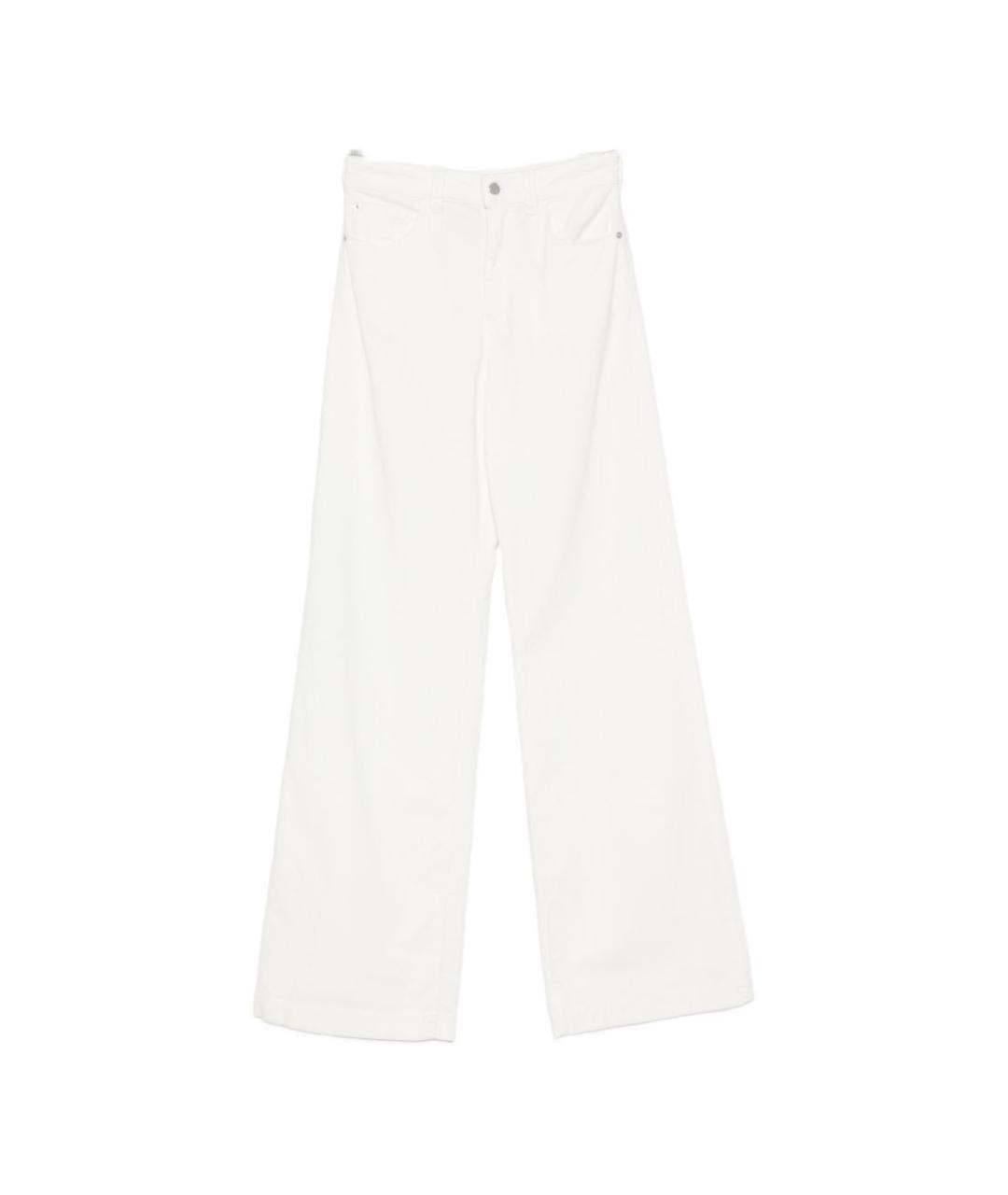 EMPORIO ARMANI Белые прямые джинсы, фото 1