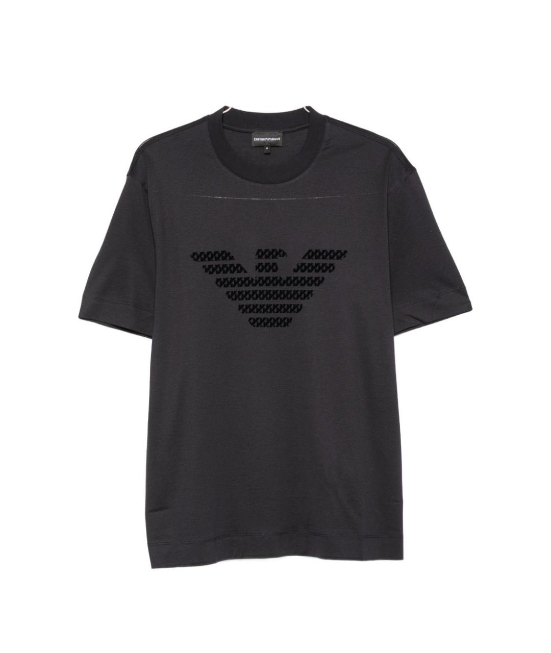 EMPORIO ARMANI Хлопковая футболка, фото 1