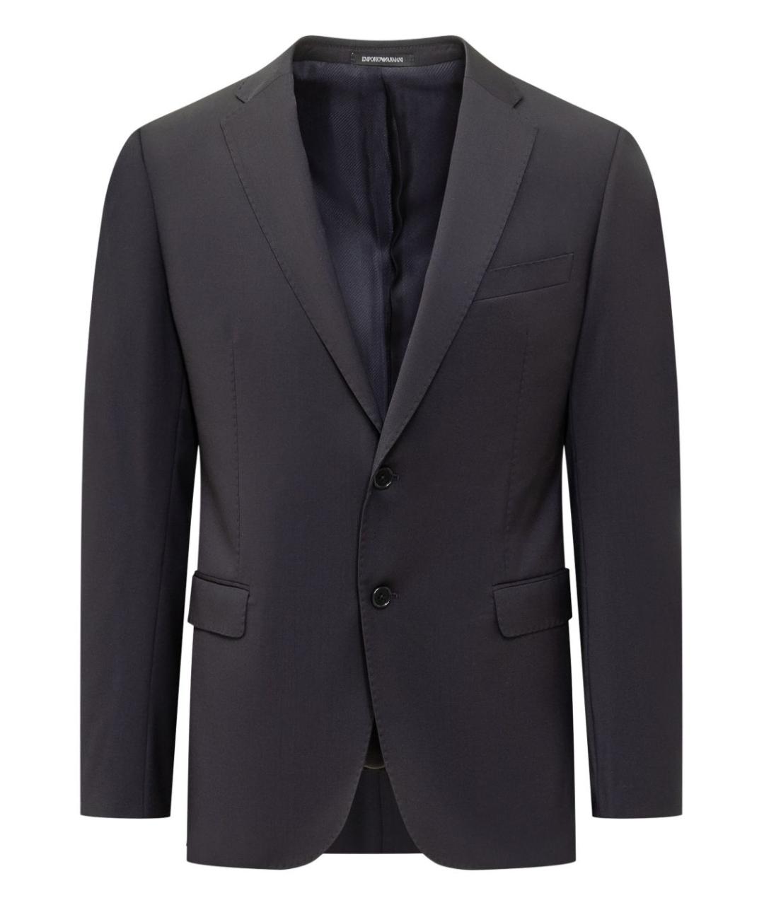 EMPORIO ARMANI Черный классический костюм, фото 1
