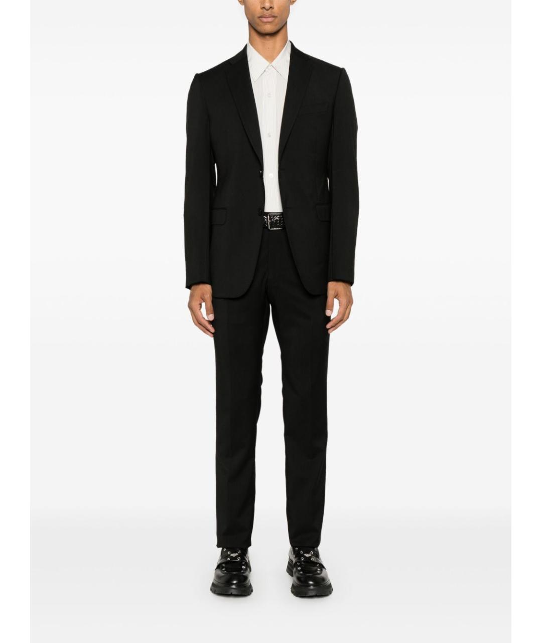 EMPORIO ARMANI Черный классический костюм, фото 2
