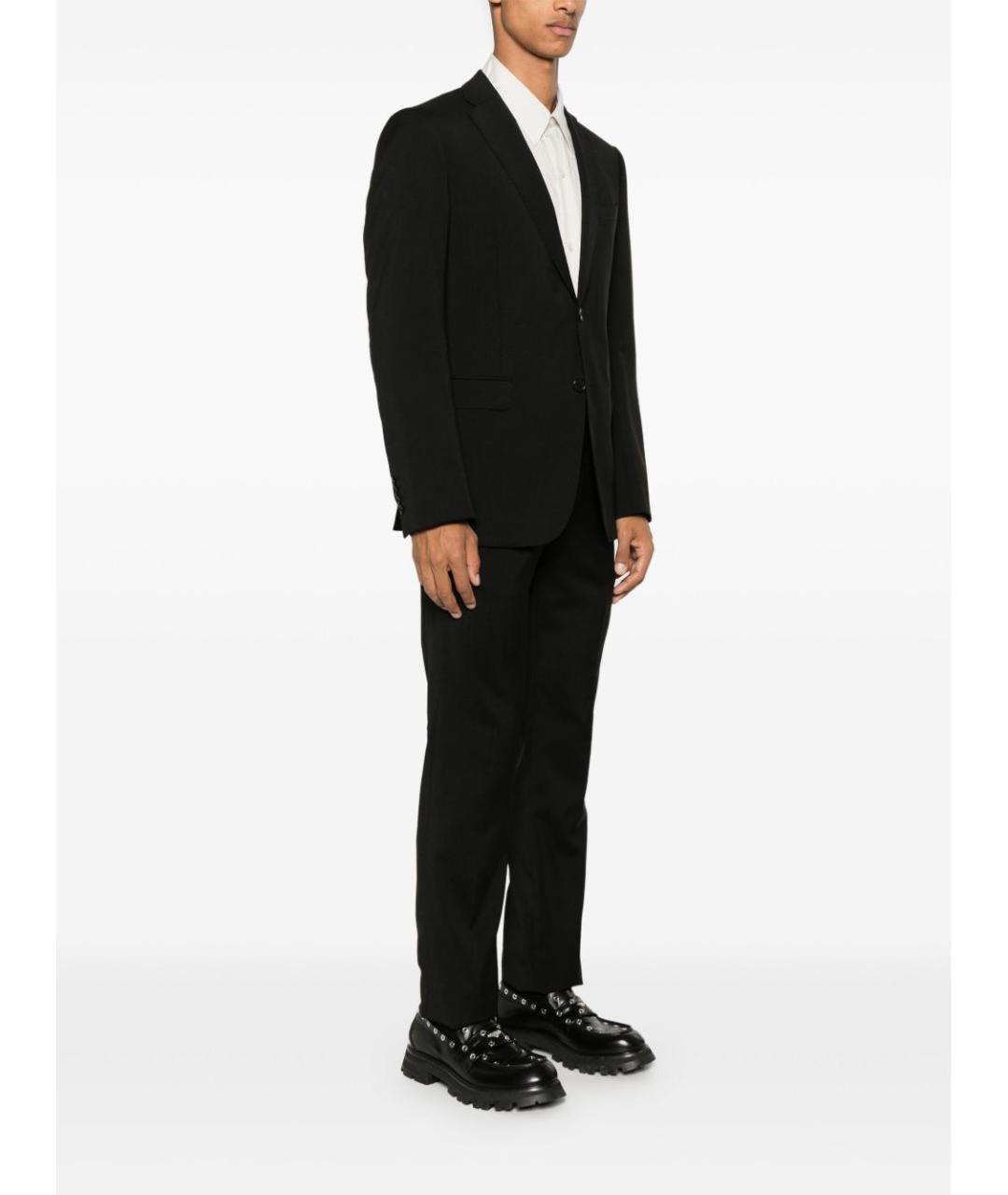 EMPORIO ARMANI Черный классический костюм, фото 3