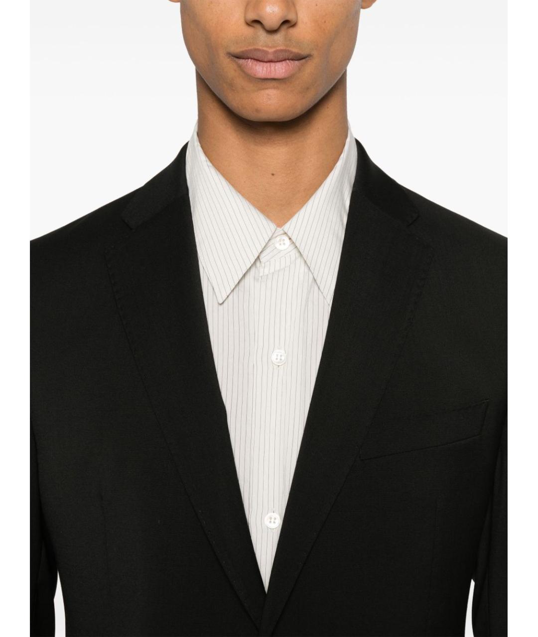 EMPORIO ARMANI Черный классический костюм, фото 5