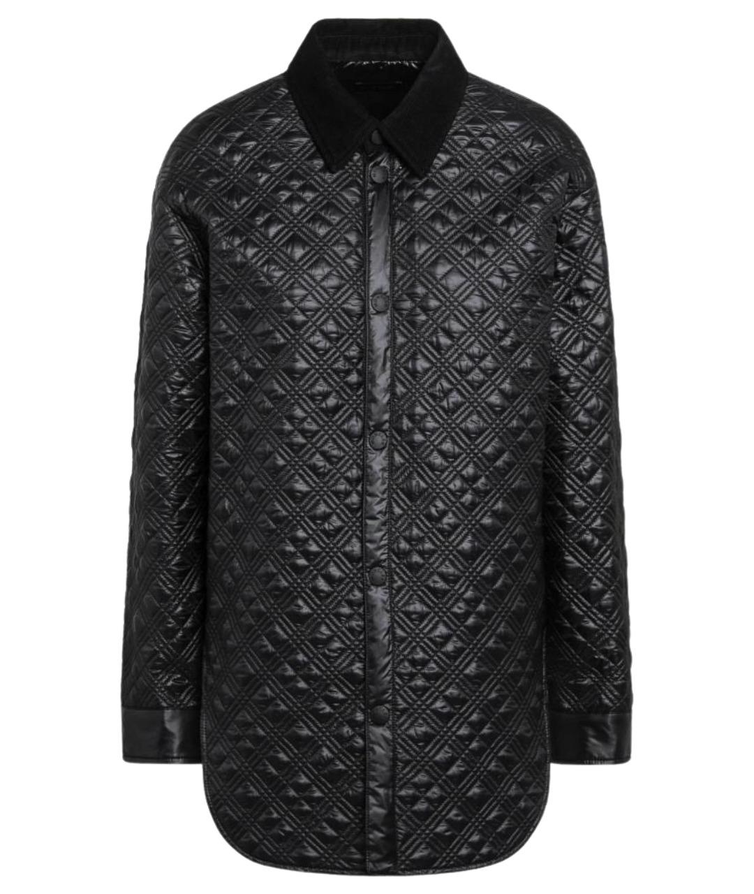 MONCLER Черная полиамидовая куртка, фото 1