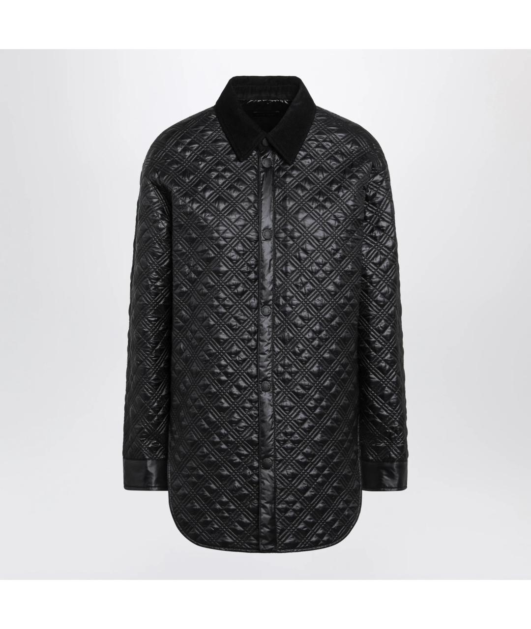 MONCLER Черная полиамидовая куртка, фото 3