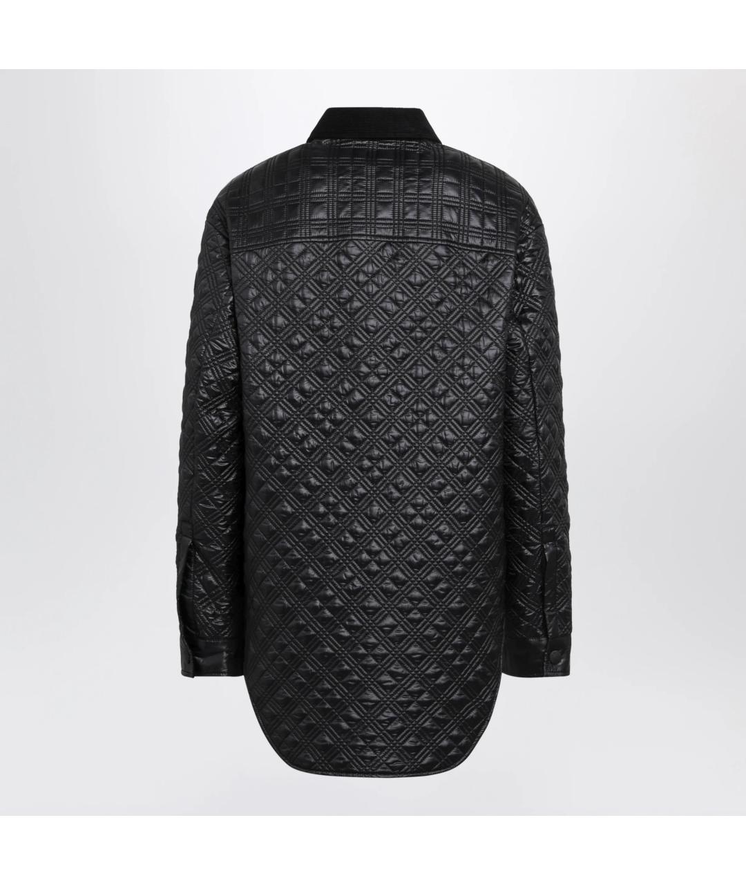 MONCLER Черная полиамидовая куртка, фото 2