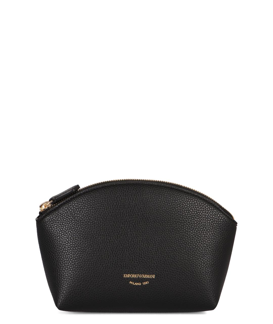 EMPORIO ARMANI Черная косметичка, фото 1