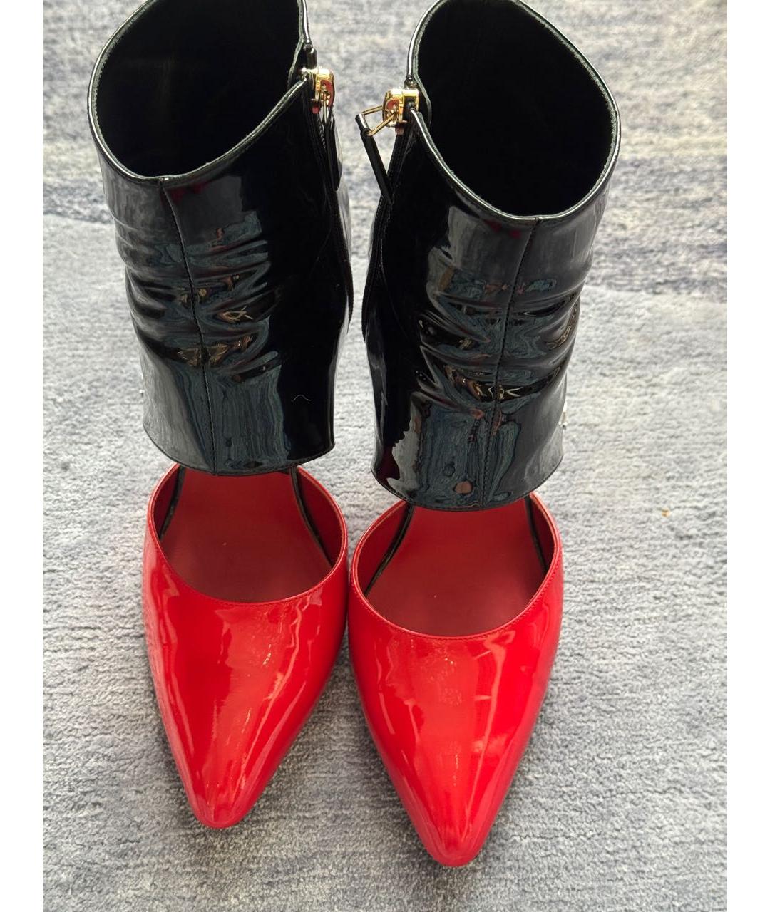 CHANEL Мульти ботильоны из лакированной кожи, фото 6