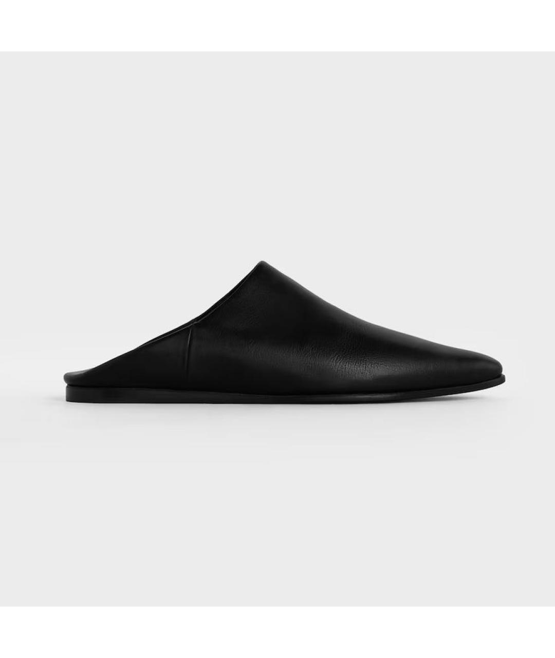 CELINE Черные кожаные лоферы, фото 9