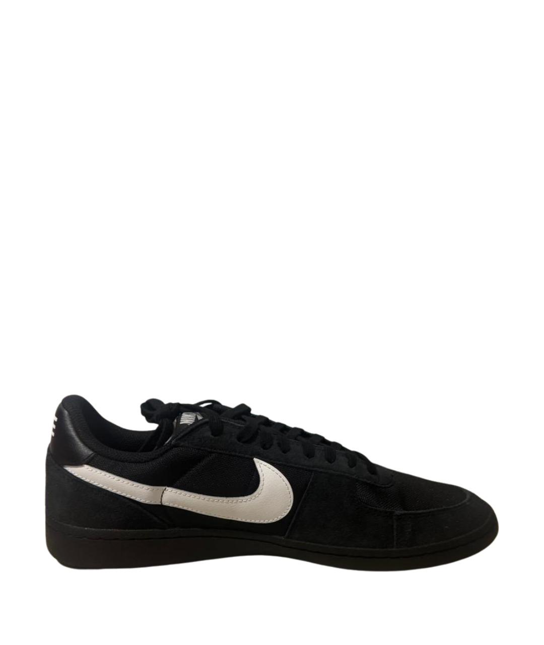 NIKE Черные низкие кроссовки / кеды, фото 1