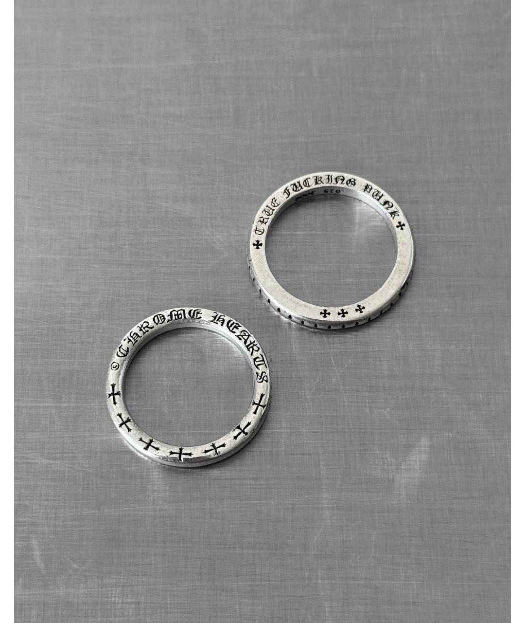 CHROME HEARTS Серебряное серебряное кольцо, фото 3