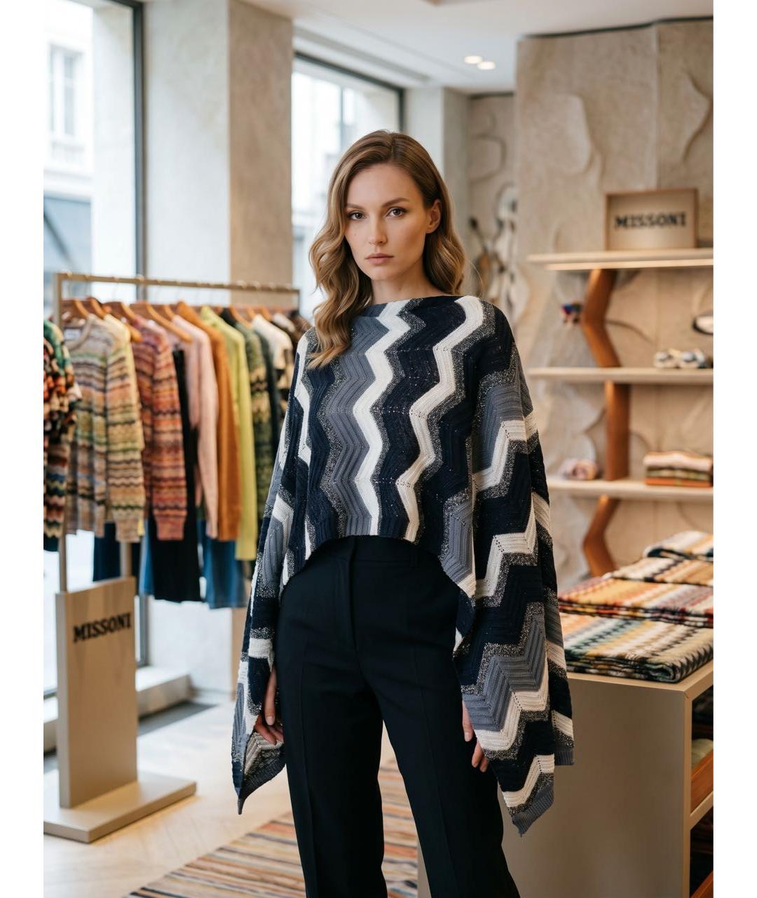 MISSONI Мульти вискозная туника, фото 7