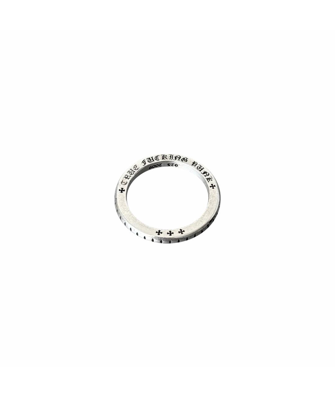 CHROME HEARTS Серебряное серебряное кольцо, фото 1