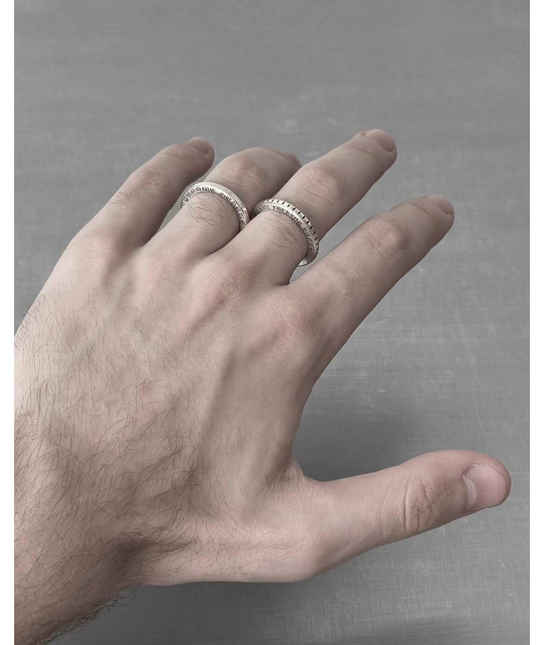 CHROME HEARTS Серебряное серебряное кольцо, фото 4