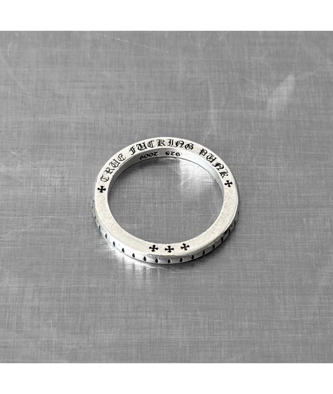 CHROME HEARTS Серебряное серебряное кольцо, фото 5