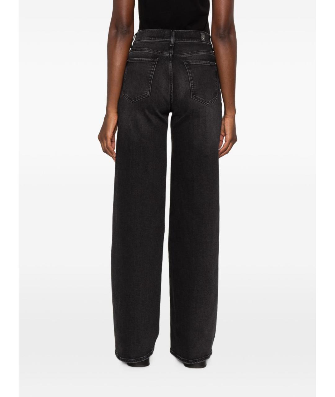 7 FOR ALL MANKIND Хлопковые прямые джинсы, фото 4