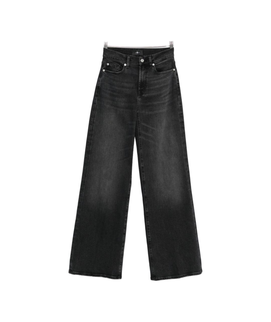 7 FOR ALL MANKIND Хлопковые прямые джинсы, фото 1