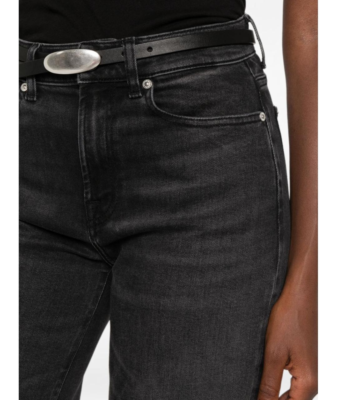 7 FOR ALL MANKIND Хлопковые прямые джинсы, фото 3