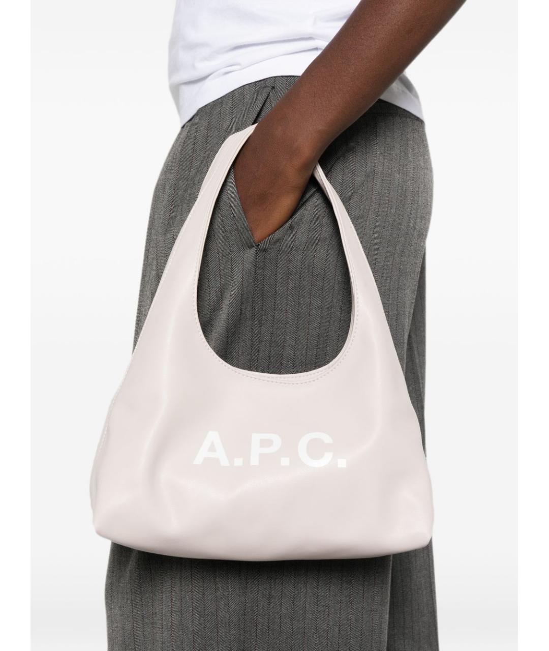 A.P.C. Сумка через плечо из искусственной кожи, фото 4