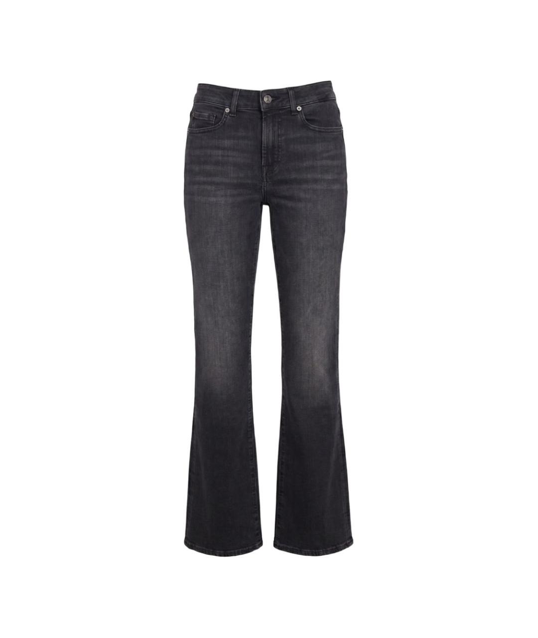 7 FOR ALL MANKIND Хлопковые прямые джинсы, фото 3