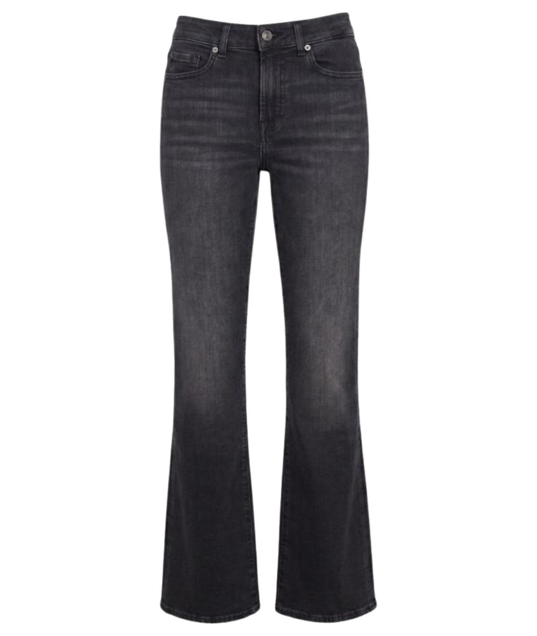 7 FOR ALL MANKIND Хлопковые прямые джинсы, фото 1