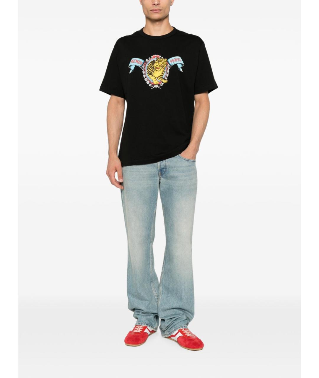 KENZO Хлопковая футболка, фото 2