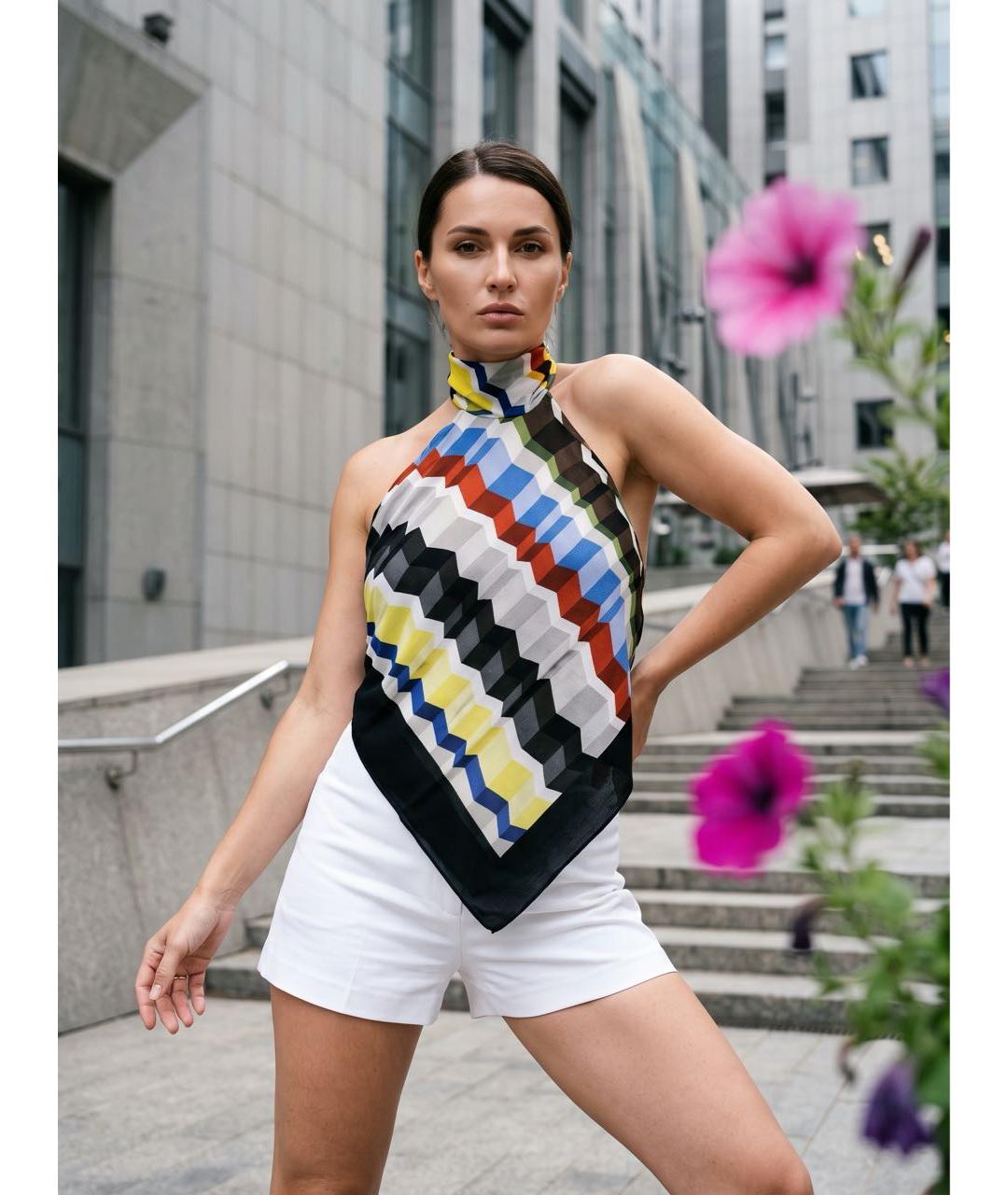 MISSONI Мульти хлопковая майка, фото 2