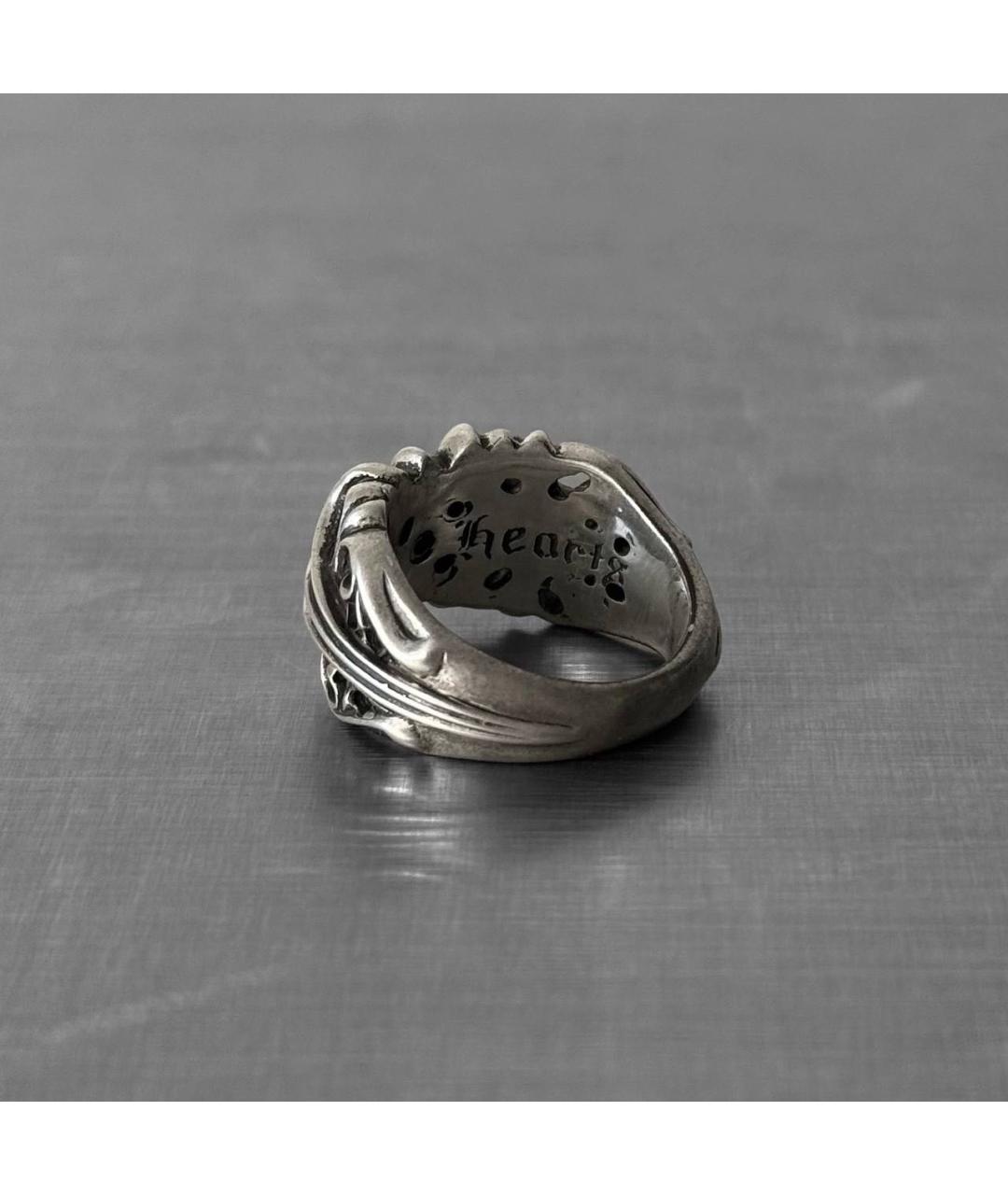 CHROME HEARTS Серебряное серебряное кольцо, фото 5