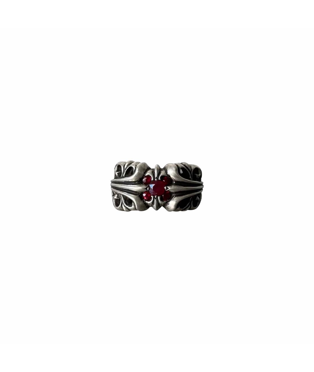 CHROME HEARTS Серебряное серебряное кольцо, фото 1