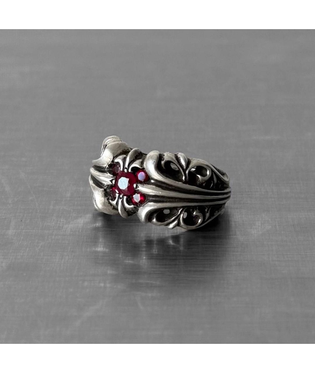 CHROME HEARTS Серебряное серебряное кольцо, фото 2