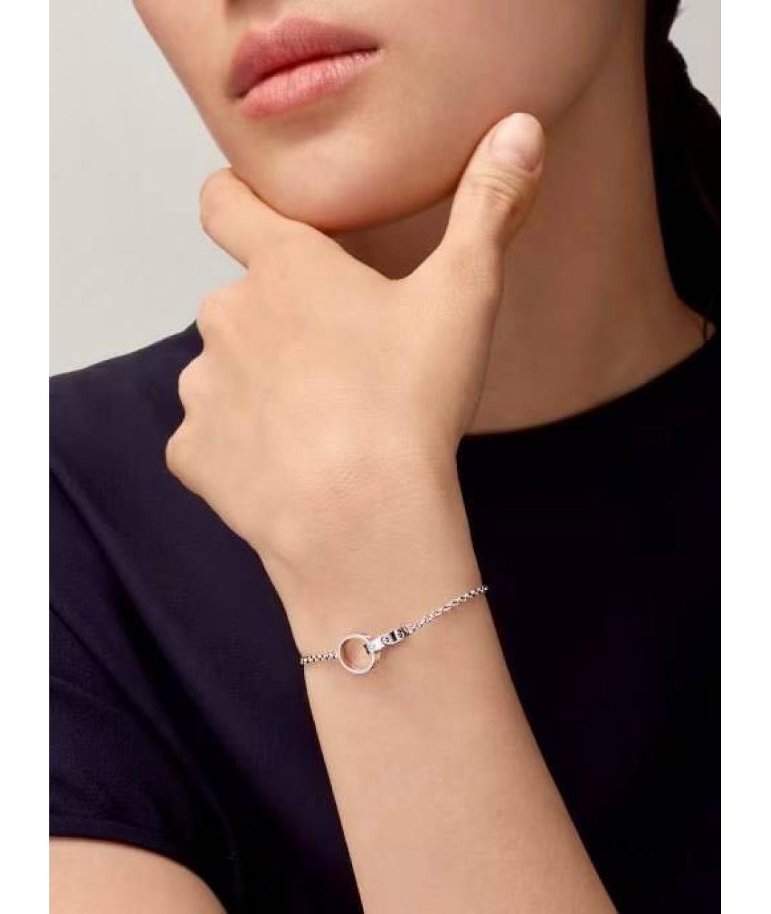 CARTIER Серебряный браслет из белого золота, фото 7
