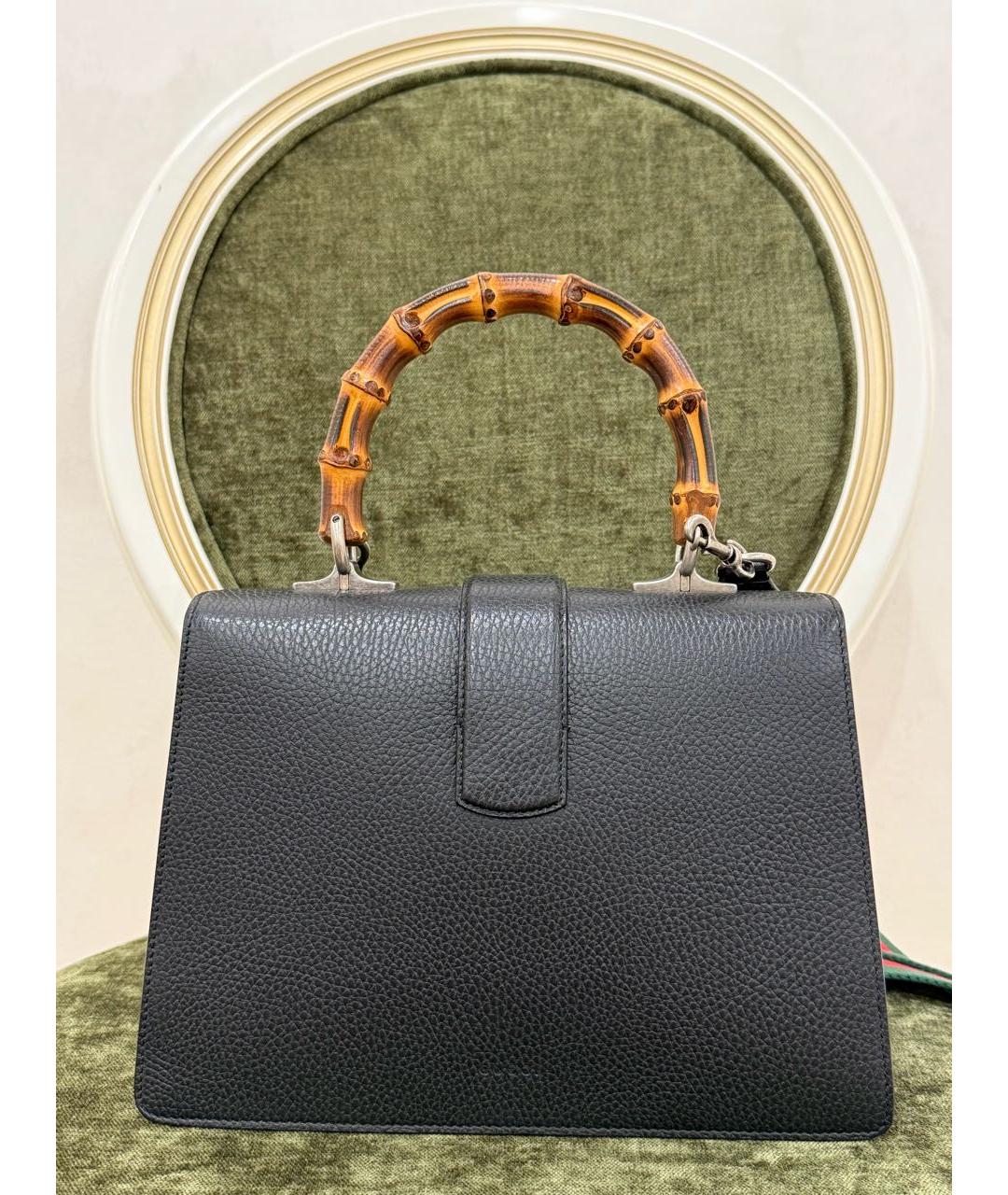 GUCCI Черная кожаная поясная сумка, фото 2