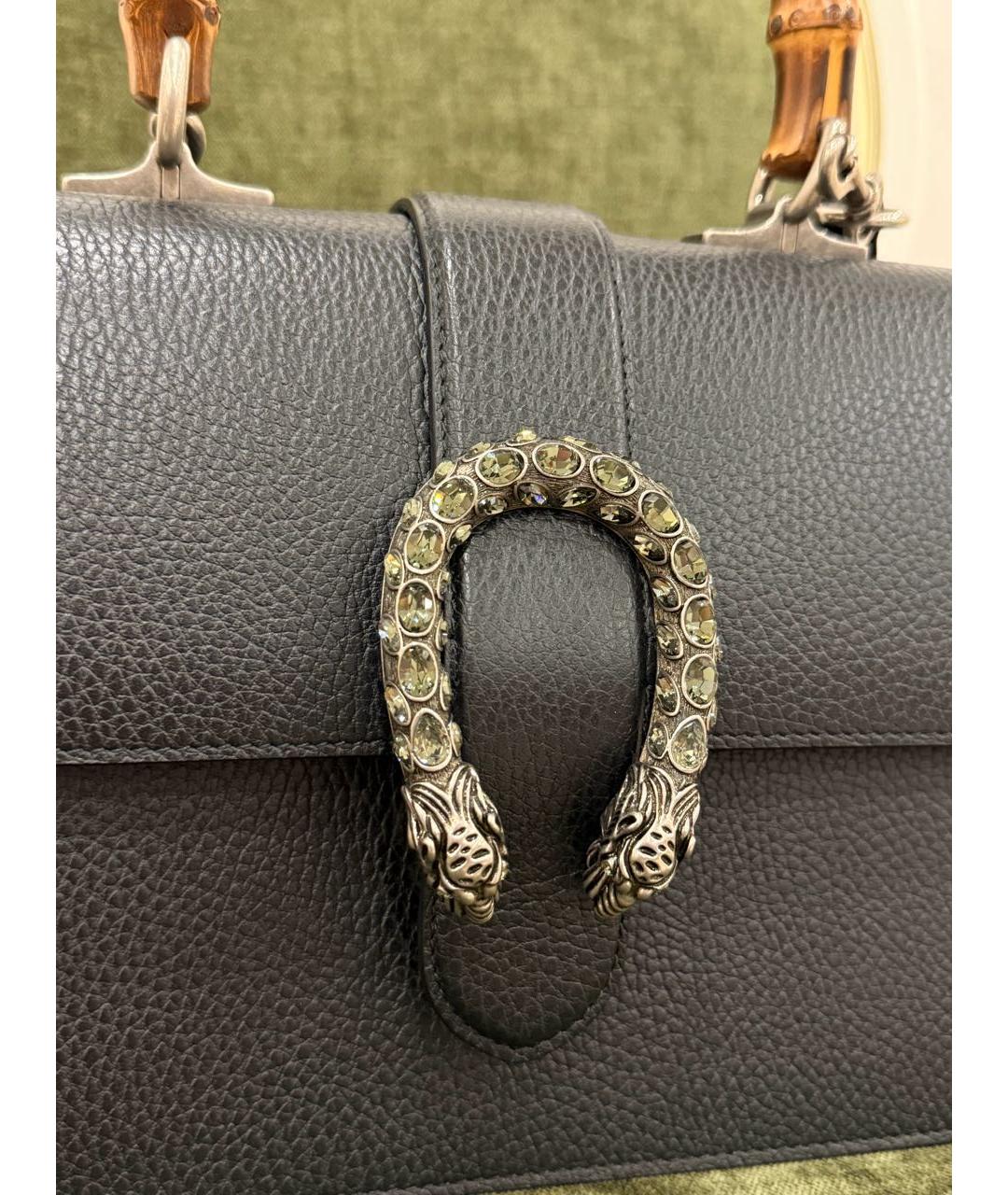 GUCCI Черная кожаная поясная сумка, фото 7