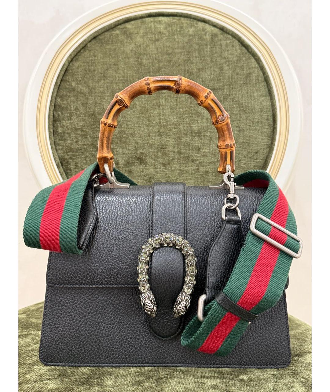 GUCCI Черная кожаная поясная сумка, фото 8