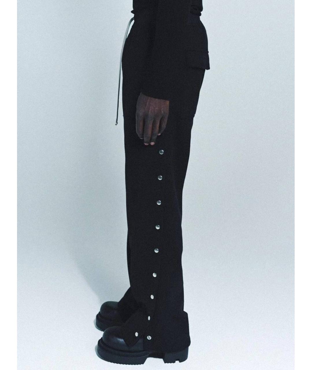 RICK OWENS Зеленые хлопковые повседневные брюки, фото 6