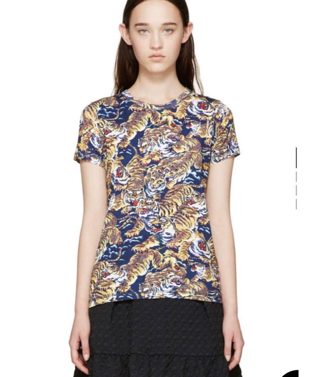 KENZO Мульти вискозная футболка, фото 2