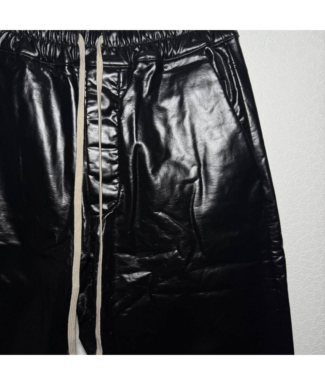 RICK OWENS DRKSHDW Черные повседневные брюки, фото 5