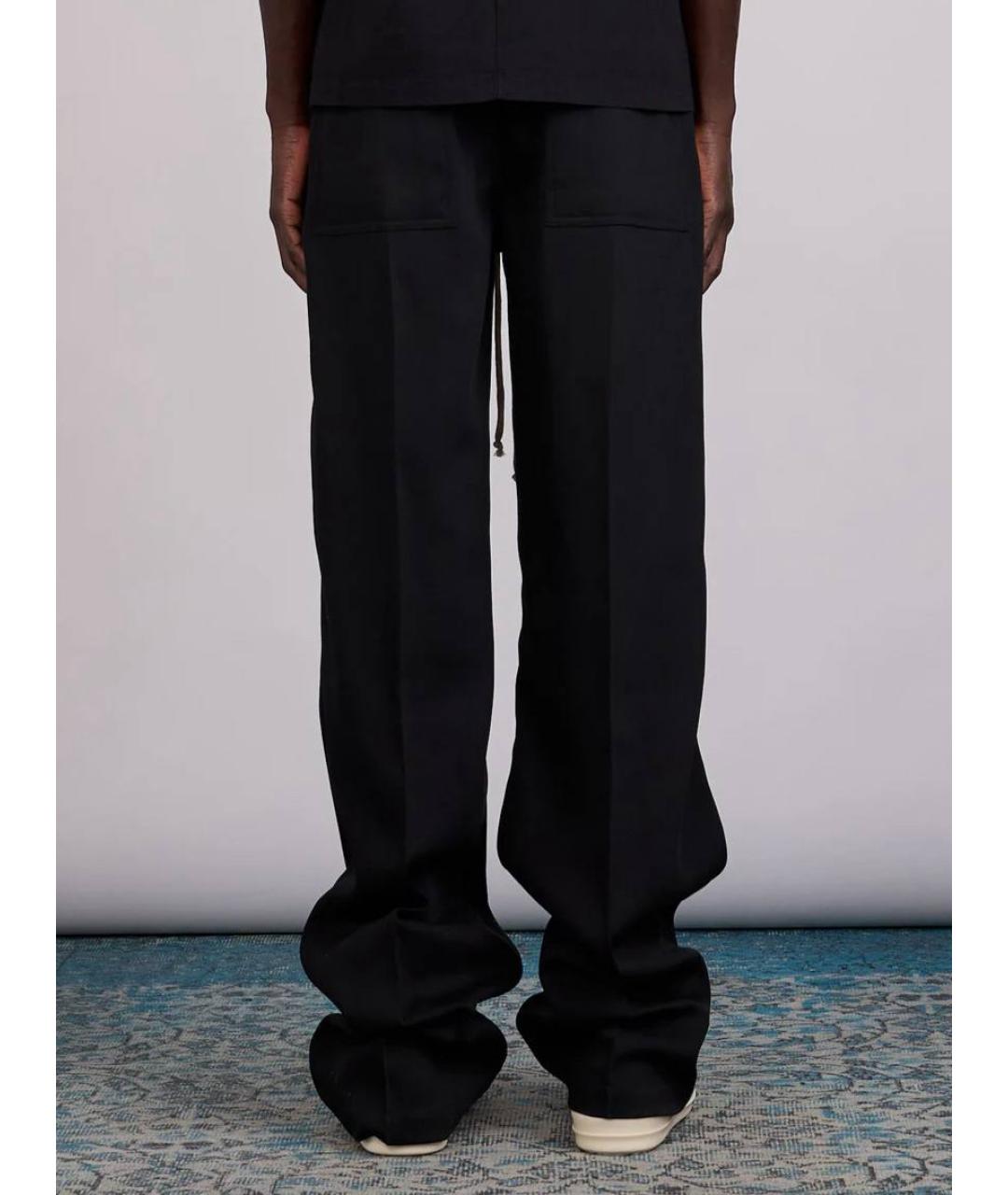 RICK OWENS DRKSHDW Черные повседневные брюки, фото 4