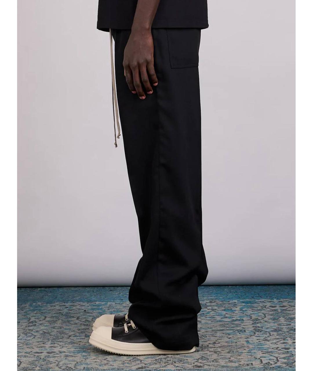 RICK OWENS DRKSHDW Черные повседневные брюки, фото 7
