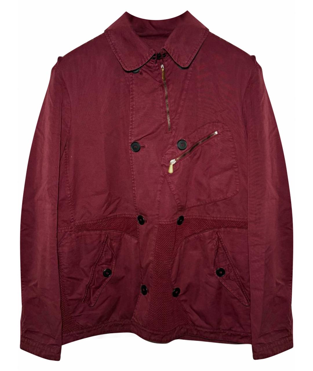 BOTTEGA VENETA Бордовая куртка, фото 1