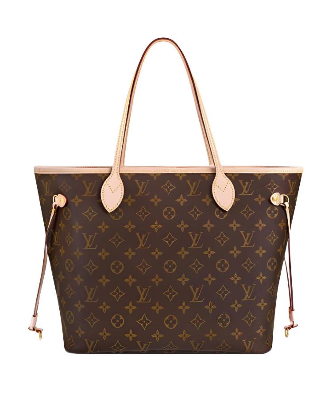 LOUIS VUITTON Коричневая канва сумка через плечо, фото 1