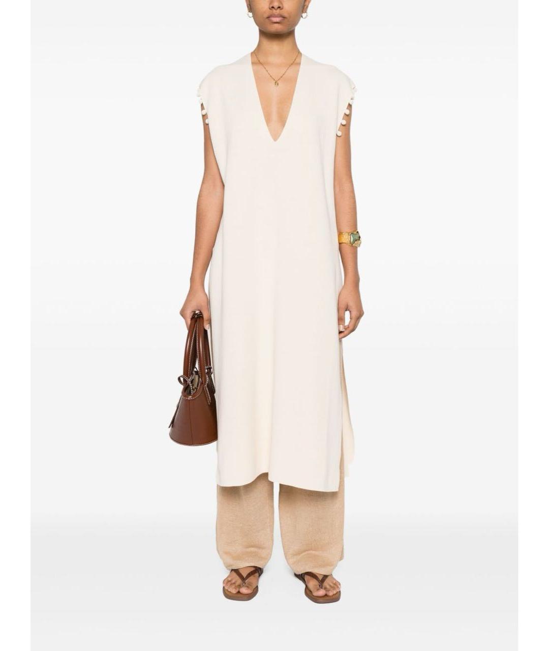 MAX MARA Бежевое платье, фото 6