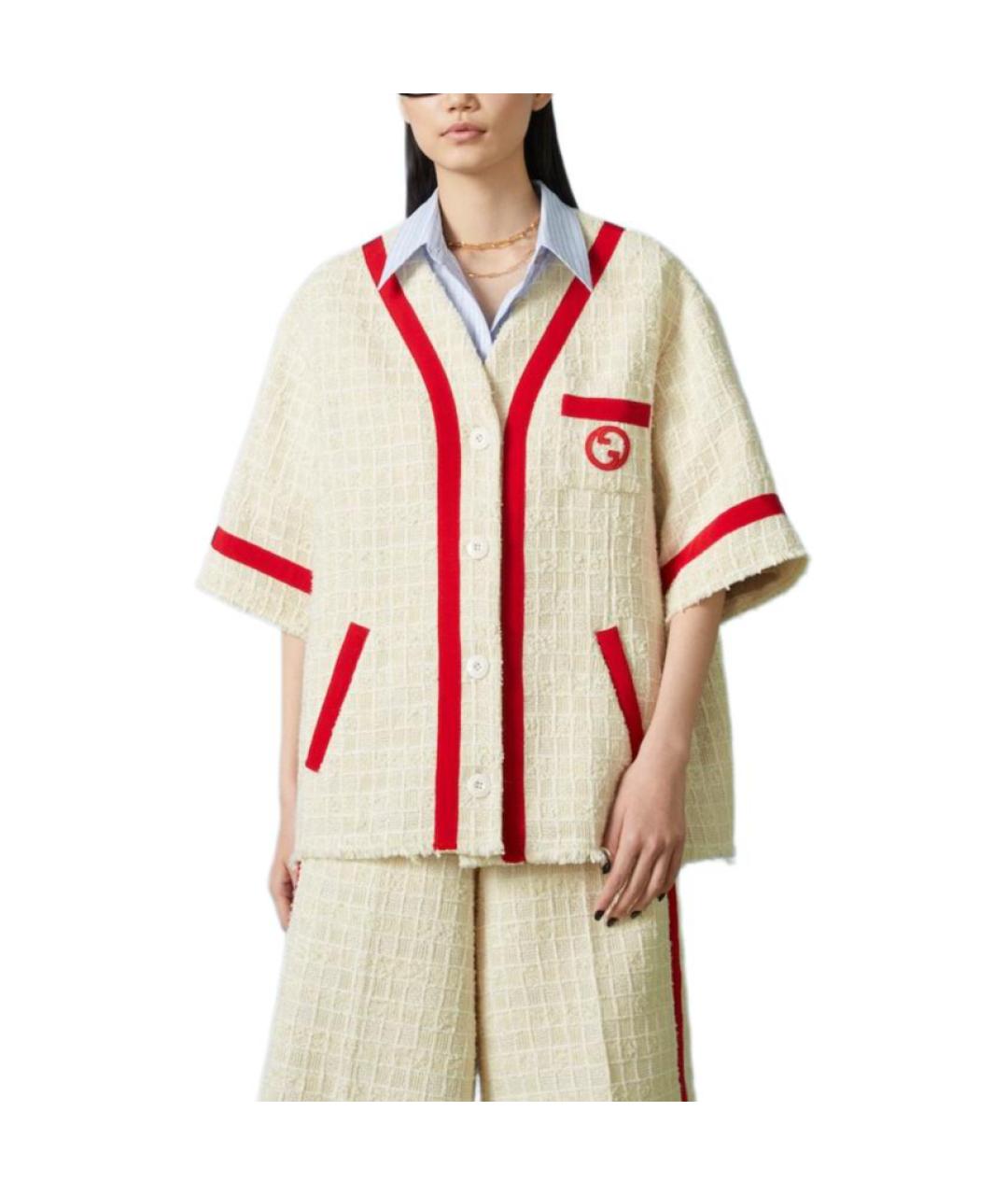 GUCCI Бежевая куртка, фото 3
