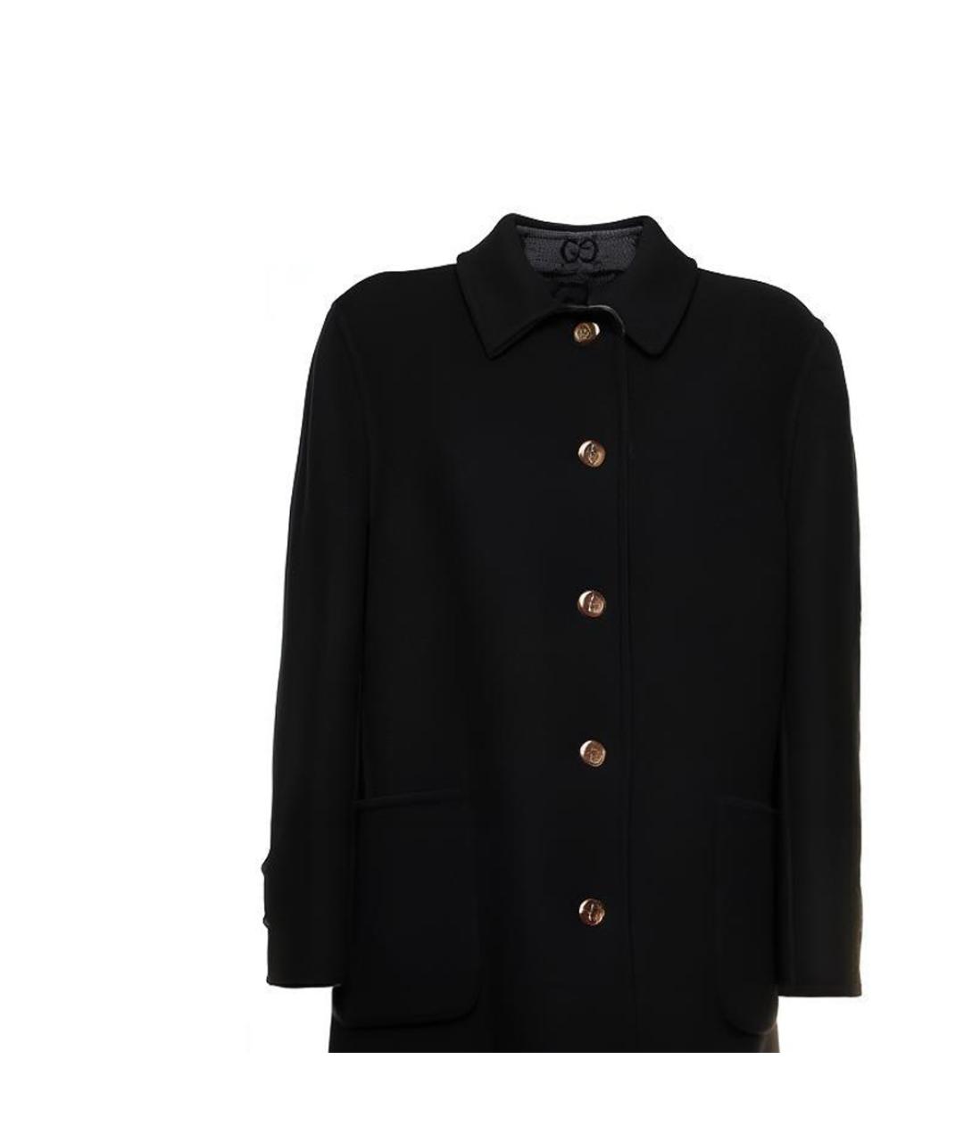 GUCCI Черное пальто, фото 5