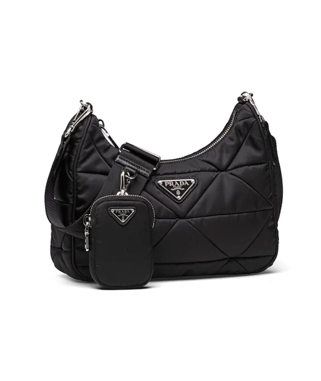 PRADA Черная сумка через плечо, фото 3