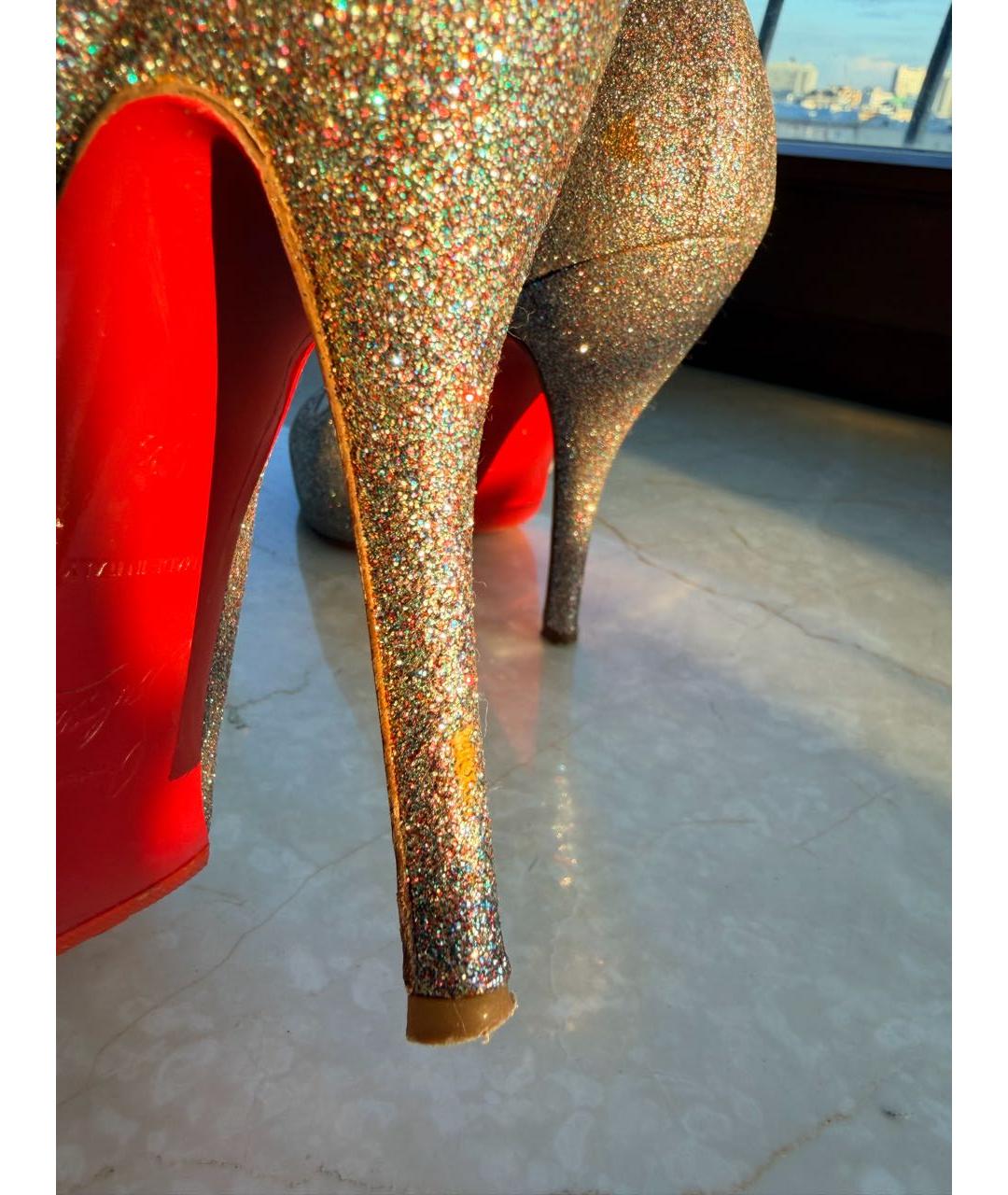 CHRISTIAN LOUBOUTIN Мульти туфли, фото 5