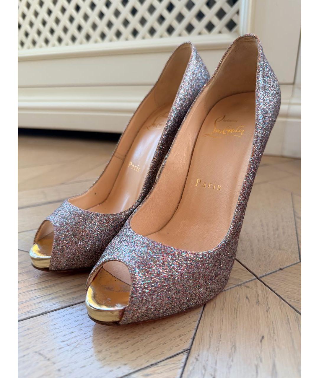 CHRISTIAN LOUBOUTIN Мульти туфли, фото 2